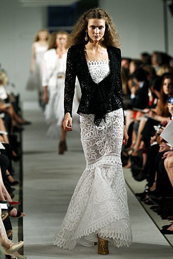 Oscar De La Renta, Spring/Summer 2012. New York Fashion Week Spring/Summer 2012. [Photo by Peter Michael Dills/Getty Images]