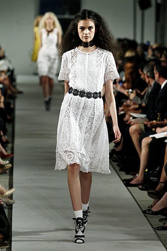 Oscar De La Renta, Spring/Summer 2012. New York Fashion Week Spring/Summer 2012. [Photo by Peter Michael Dills/Getty Images]