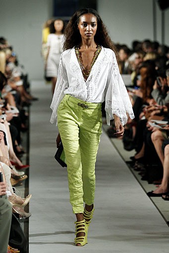 Oscar De La Renta, Spring/Summer 2012. New York Fashion Week Spring/Summer 2012. [Photo by Peter Michael Dills/Getty Images]