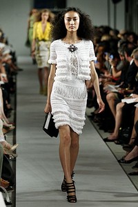 Oscar De La Renta, Spring/Summer 2012. New York Fashion Week Spring/Summer 2012. [Photo by Peter Michael Dills/Getty Images]