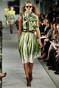 Oscar De La Renta, Spring/Summer 2012. New York Fashion Week Spring/Summer 2012. [Photo by Peter Michael Dills/Getty Images]