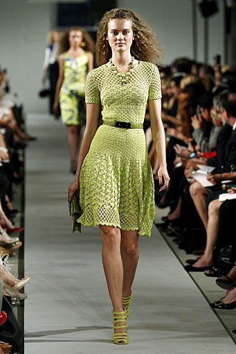 Oscar De La Renta, Spring/Summer 2012. New York Fashion Week Spring/Summer 2012. [Photo by Peter Michael Dills/Getty Images]