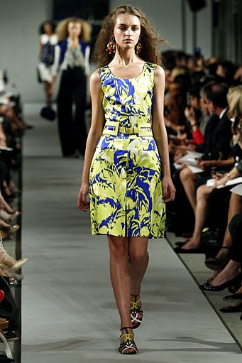 Oscar De La Renta, Spring/Summer 2012. New York Fashion Week Spring/Summer 2012. [Photo by Peter Michael Dills/Getty Images]