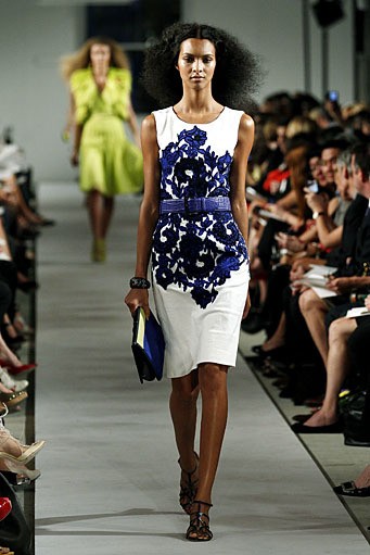 Oscar De La Renta, Spring/Summer 2012. New York Fashion Week Spring/Summer 2012. [Photo by Peter Michael Dills/Getty Images]