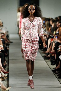 Oscar De La Renta, Spring/Summer 2012. New York Fashion Week Spring/Summer 2012. [Photo by Peter Michael Dills/Getty Images]