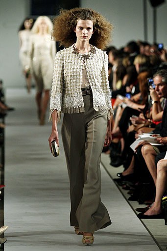 Oscar De La Renta, Spring/Summer 2012. New York Fashion Week Spring/Summer 2012. [Photo by Peter Michael Dills/Getty Images]