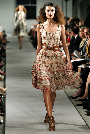 Oscar De La Renta, Spring/Summer 2012. New York Fashion Week Spring/Summer 2012. [Photo by Peter Michael Dills/Getty Images]