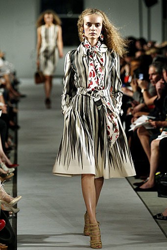 Oscar De La Renta, Spring/Summer 2012. New York Fashion Week Spring/Summer 2012. [Photo by Peter Michael Dills/Getty Images]