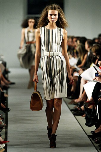 Oscar De La Renta, Spring/Summer 2012. New York Fashion Week Spring/Summer 2012. [Photo by Peter Michael Dills/Getty Images]