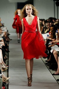 Oscar De La Renta, Spring/Summer 2012. New York Fashion Week Spring/Summer 2012. [Photo by Peter Michael Dills/Getty Images]