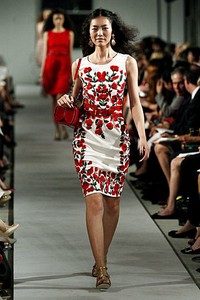 Oscar De La Renta, Spring/Summer 2012. New York Fashion Week Spring/Summer 2012. [Photo by Peter Michael Dills/Getty Images]