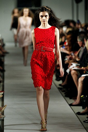 Oscar De La Renta, Spring/Summer 2012. New York Fashion Week Spring/Summer 2012. [Photo by Peter Michael Dills/Getty Images]