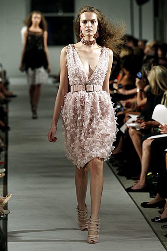 Oscar De La Renta, Spring/Summer 2012. New York Fashion Week Spring/Summer 2012. [Photo by Peter Michael Dills/Getty Images]