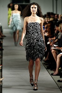 Oscar De La Renta, Spring/Summer 2012. New York Fashion Week Spring/Summer 2012. [Photo by Peter Michael Dills/Getty Images]