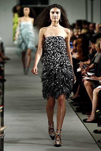 Oscar De La Renta, Spring/Summer 2012. New York Fashion Week Spring/Summer 2012. [Photo by Peter Michael Dills/Getty Images]