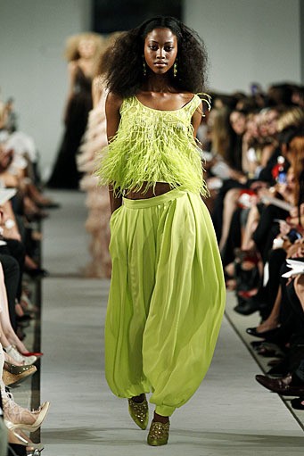 Oscar De La Renta, Spring/Summer 2012. New York Fashion Week Spring/Summer 2012. [Photo by Peter Michael Dills/Getty Images]