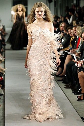 Oscar De La Renta, Spring/Summer 2012. New York Fashion Week Spring/Summer 2012. [Photo by Peter Michael Dills/Getty Images]