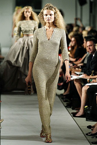 Oscar De La Renta, Spring/Summer 2012. New York Fashion Week Spring/Summer 2012. [Photo by Peter Michael Dills/Getty Images]