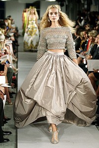 Oscar De La Renta, Spring/Summer 2012. New York Fashion Week Spring/Summer 2012. [Photo by Peter Michael Dills/Getty Images]