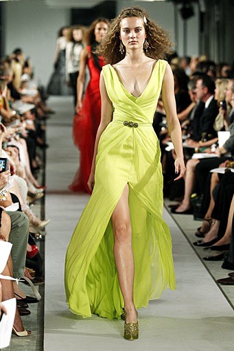 Oscar De La Renta, Spring/Summer 2012. New York Fashion Week Spring/Summer 2012. [Photo by Peter Michael Dills/Getty Images]