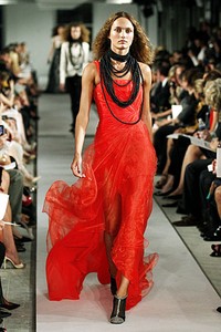 Oscar De La Renta, Spring/Summer 2012. New York Fashion Week Spring/Summer 2012. [Photo by Peter Michael Dills/Getty Images]