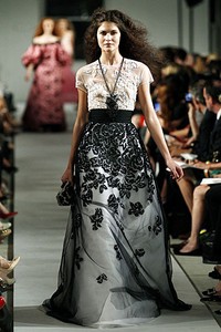 Oscar De La Renta, Spring/Summer 2012. New York Fashion Week Spring/Summer 2012. [Photo by Peter Michael Dills/Getty Images]