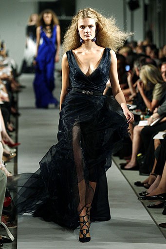 Oscar De La Renta, Spring/Summer 2012. New York Fashion Week Spring/Summer 2012. [Photo by Peter Michael Dills/Getty Images]