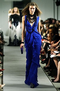 Oscar De La Renta, Spring/Summer 2012. New York Fashion Week Spring/Summer 2012. [Photo by Peter Michael Dills/Getty Images]