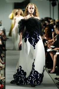 Oscar De La Renta, Spring/Summer 2012. New York Fashion Week Spring/Summer 2012. [Photo by Peter Michael Dills/Getty Images]