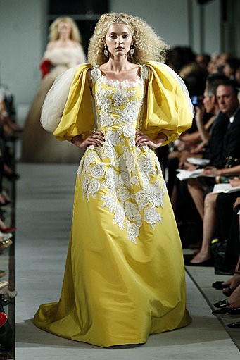 Oscar De La Renta, Spring/Summer 2012. New York Fashion Week Spring/Summer 2012. [Photo by Peter Michael Dills/Getty Images]