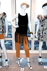 Cynthia Steffe, New York Fashion Week Spring/Summer 2012. (Photo by Dario Cantatore/Getty Images)