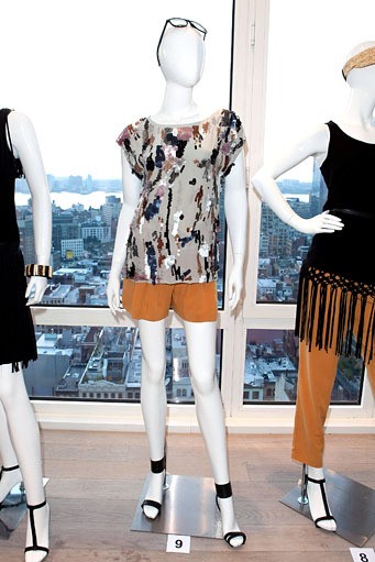 Cynthia Steffe, New York Fashion Week Spring/Summer 2012. (Photo by Dario Cantatore/Getty Images)