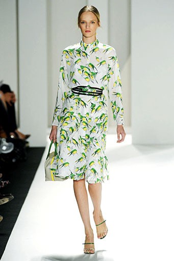 Carolina Herrera, Spring/Summer 2012. New York Fashion Week Spring/Summer 2012. [Photo by Frazer Harrison/Getty Images for Mercedes-Benz Fashion Week]