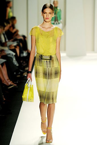 Carolina Herrera, Spring/Summer 2012. New York Fashion Week Spring/Summer 2012. [Photo by Frazer Harrison/Getty Images for Mercedes-Benz Fashion Week]