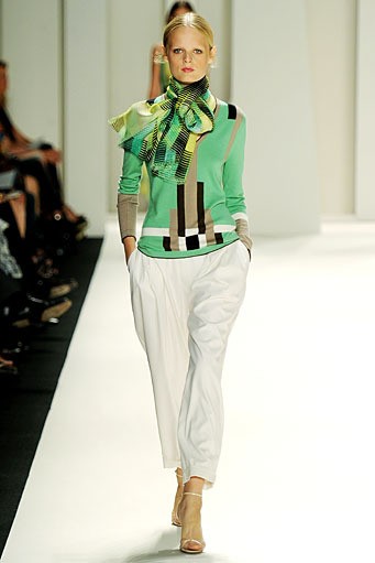 Carolina Herrera, Spring/Summer 2012. New York Fashion Week Spring/Summer 2012. [Photo by Frazer Harrison/Getty Images for Mercedes-Benz Fashion Week]