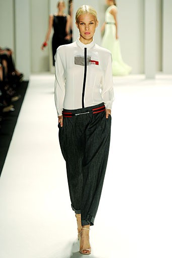 Carolina Herrera, Spring/Summer 2012. New York Fashion Week Spring/Summer 2012. [Photo by Frazer Harrison/Getty Images for Mercedes-Benz Fashion Week]