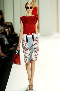 Carolina Herrera, Spring/Summer 2012. New York Fashion Week Spring/Summer 2012. [Photo by Frazer Harrison/Getty Images for Mercedes-Benz Fashion Week]