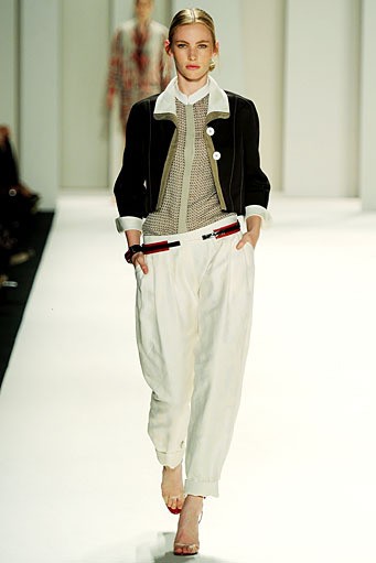 Carolina Herrera, Spring/Summer 2012. New York Fashion Week Spring/Summer 2012. [Photo by Frazer Harrison/Getty Images for Mercedes-Benz Fashion Week]