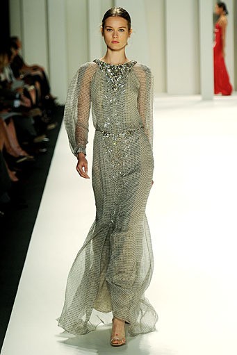 Carolina Herrera, Spring/Summer 2012. New York Fashion Week Spring/Summer 2012. [Photo by Frazer Harrison/Getty Images for Mercedes-Benz Fashion Week]