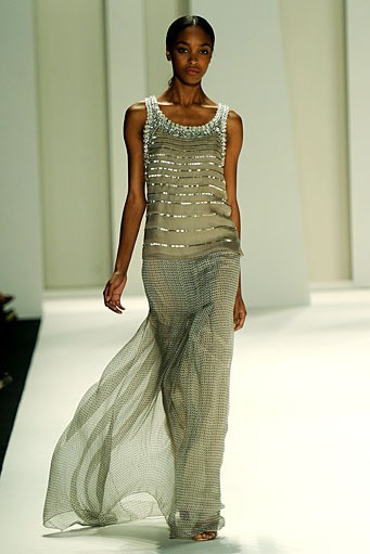 Carolina Herrera, Spring/Summer 2012. New York Fashion Week Spring/Summer 2012. [Photo by Frazer Harrison/Getty Images for Mercedes-Benz Fashion Week]