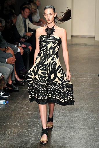 Donna Karan, Spring/Summer 2012. New York Fashion Week Spring/Summer 2012. [Foto: Mike Coppola/Getty Images for Mercedes-Benz Fashion Week]