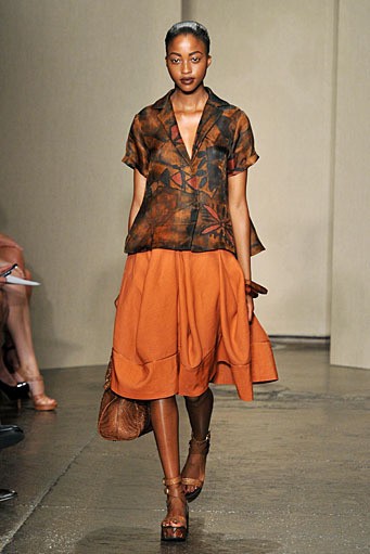 Donna Karan, Spring/Summer 2012. New York Fashion Week Spring/Summer 2012. [Foto: Mike Coppola/Getty Images for Mercedes-Benz Fashion Week]