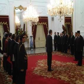 6 Dubes Baru Menghadap SBY