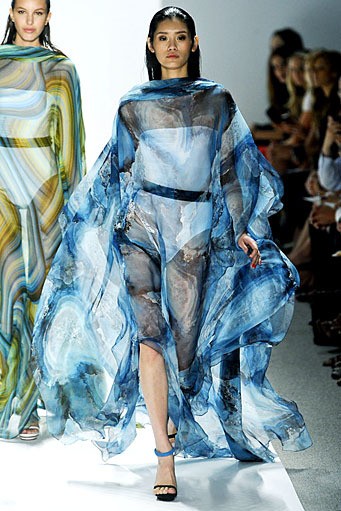 Carlos Miele, Spring/Summer 2012. New York Fashion Week Spring/Summer 2012. [Photo by Fernanda Calfat/Getty Images for Mercedes-Benz Fashion Week]