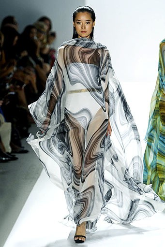 Carlos Miele, Spring/Summer 2012. New York Fashion Week Spring/Summer 2012. [Photo by Fernanda Calfat/Getty Images for Mercedes-Benz Fashion Week]