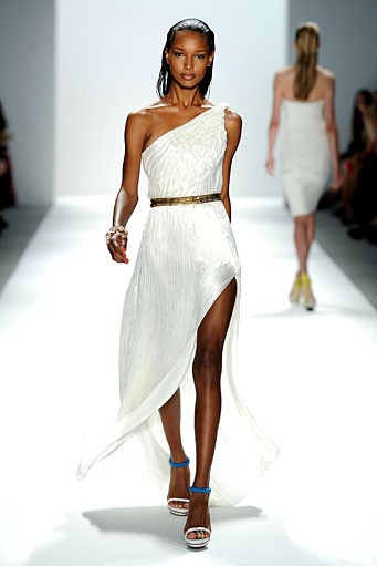 Carlos Miele, Spring/Summer 2012. New York Fashion Week Spring/Summer 2012. [Photo by Fernanda Calfat/Getty Images for Mercedes-Benz Fashion Week]