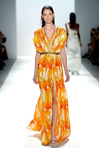 Carlos Miele, Spring/Summer 2012. New York Fashion Week Spring/Summer 2012. [Photo by Fernanda Calfat/Getty Images for Mercedes-Benz Fashion Week]