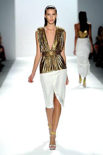 Carlos Miele, Spring/Summer 2012. New York Fashion Week Spring/Summer 2012. [Photo by Fernanda Calfat/Getty Images for Mercedes-Benz Fashion Week]