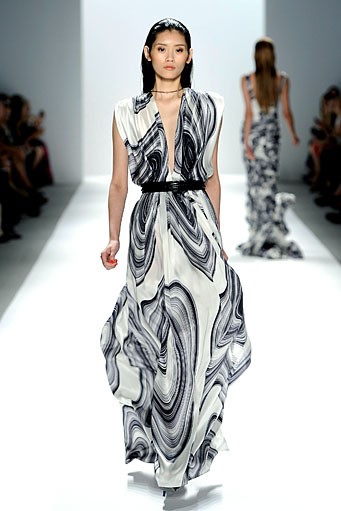 Carlos Miele, Spring/Summer 2012. New York Fashion Week Spring/Summer 2012. [Photo by Fernanda Calfat/Getty Images for Mercedes-Benz Fashion Week]