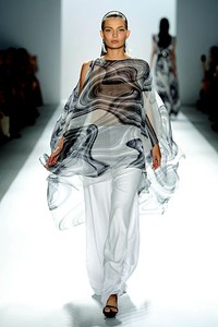 Carlos Miele, Spring/Summer 2012. New York Fashion Week Spring/Summer 2012. [Photo by Fernanda Calfat/Getty Images for Mercedes-Benz Fashion Week]